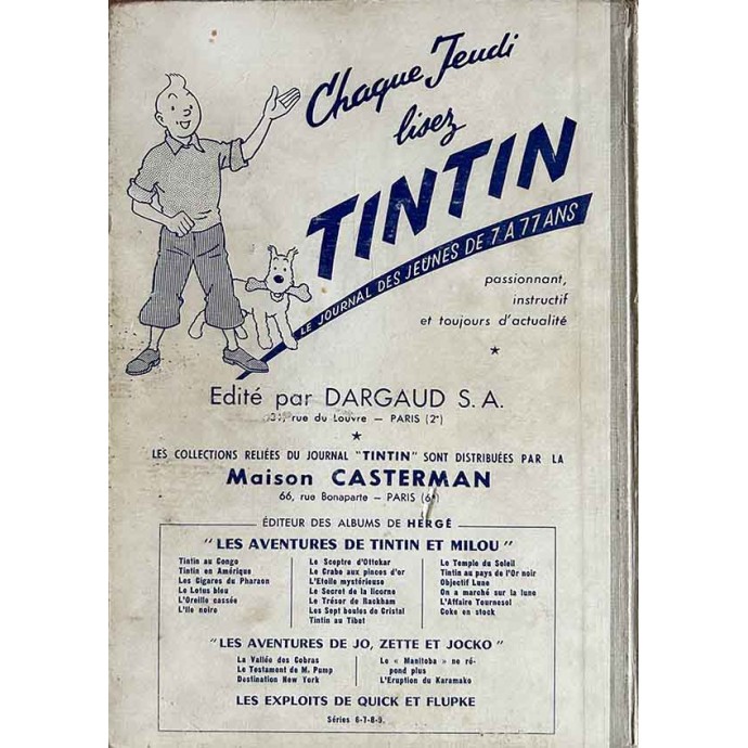 Tintin - Recueil du journal n° 46 - 1960 - 2