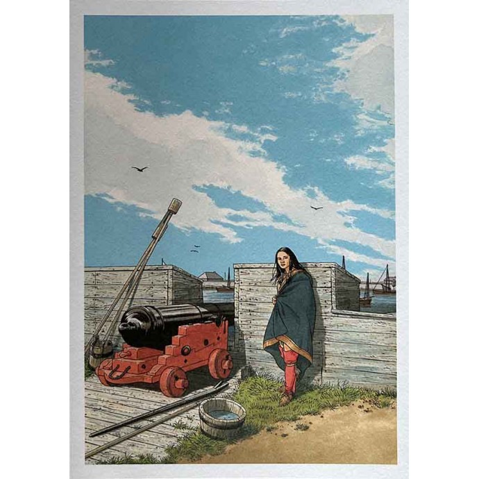 L'Épervier - La Princesse indienne - TL EO 2020 + ex-libris - 2