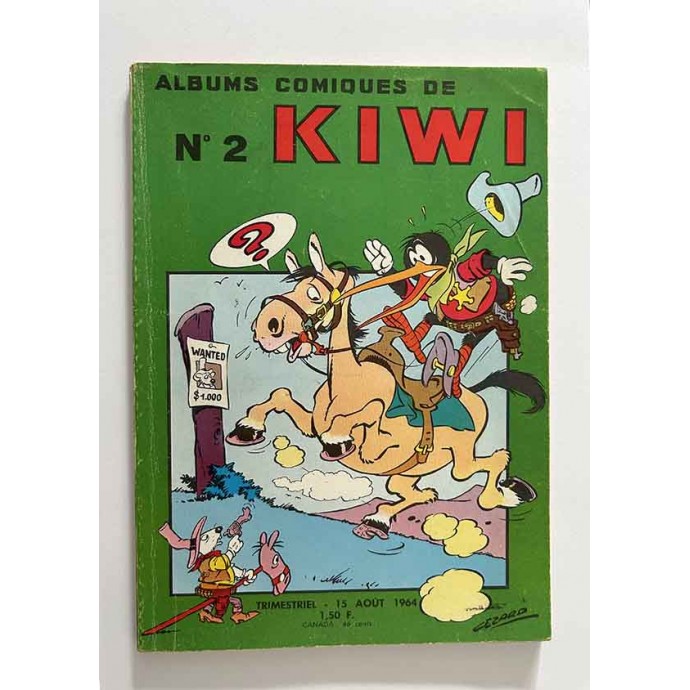 Kiwi Cézard - n°2 Albums comiques  - EO 1964 - 1