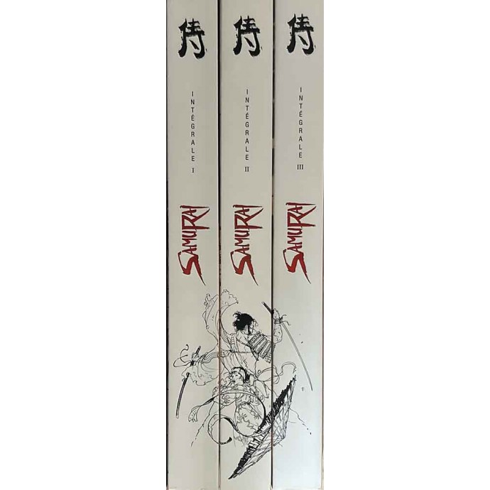 Samurai - Intégrales de Luxe I, II, III - TL N°/S - Sculpteurs de Bulles - 1