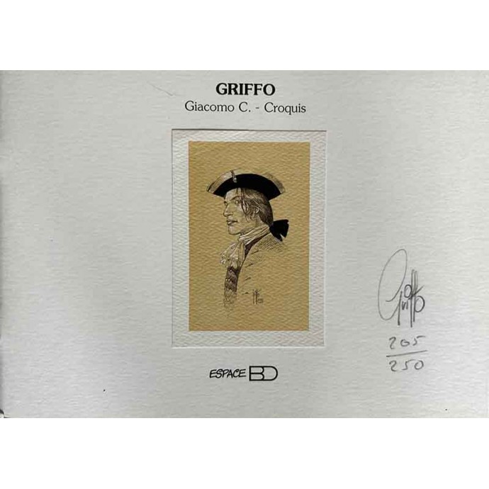 Griffo - Carnet de croquis - Giacomo C. - TL 1999 n°/signé - 1