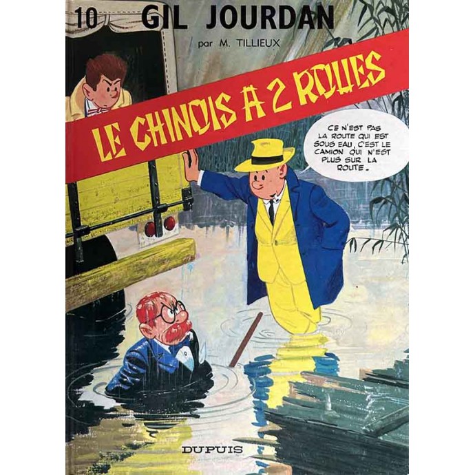 Gil Jourdan - 10. Le chinois à 2 roues - EC 1986 - 1