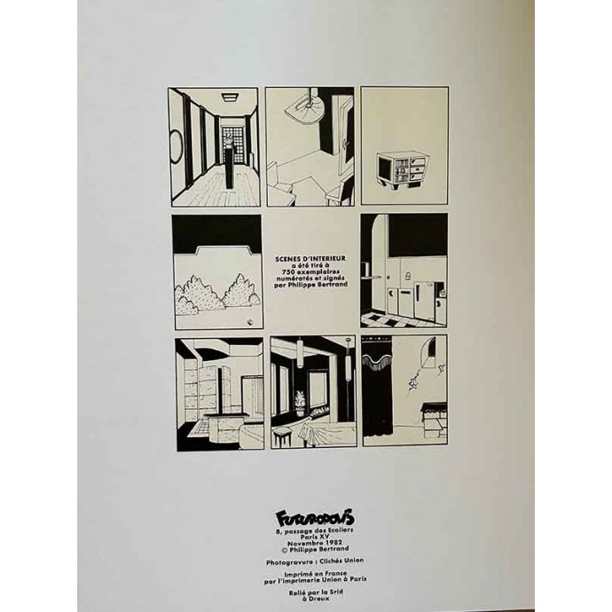 Scènes d'intérieur - Portfolio Philippe Bertrand - TL 1982 - 2