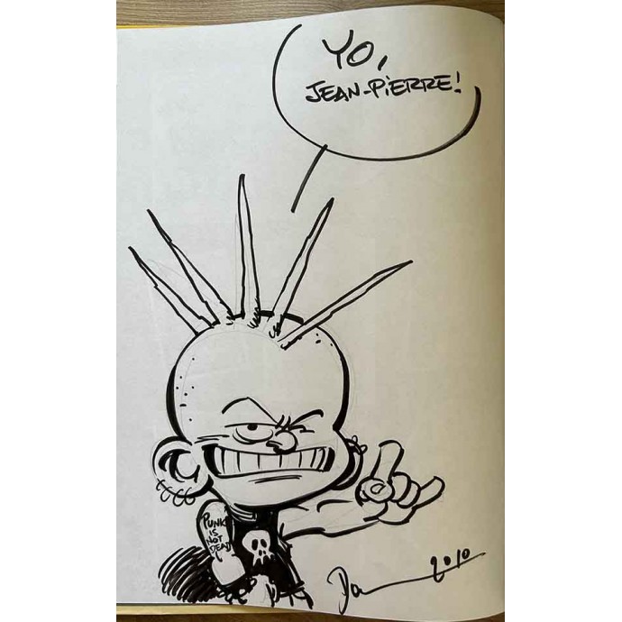 Petit Spirou - 5. Merci Qui? - EO 1994 + Dédicace - 1