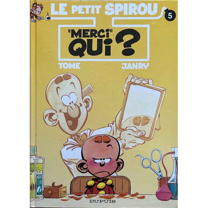 Petit Spirou - 5. Merci Qui? - EO 1994 + Dédicace - 2