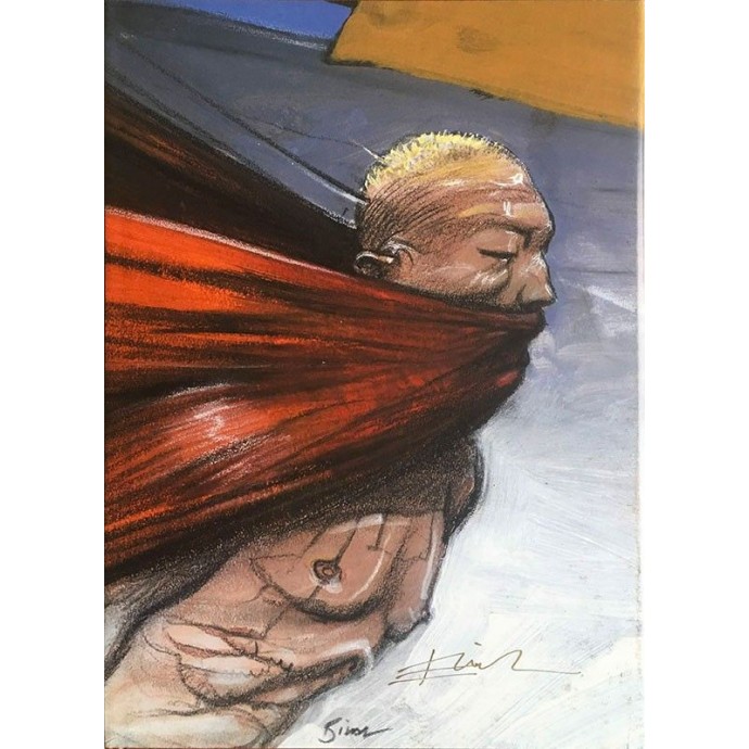 Tintouin au Tibet - signé Bilal - TL 2004 - 1