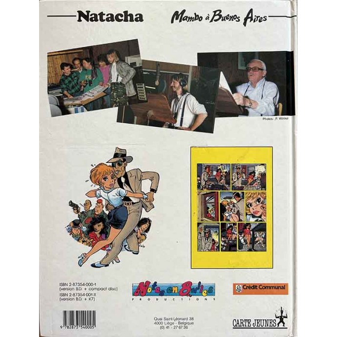 Natacha - Mambo à Buenos Aires - EO 1990 + CD - 2
