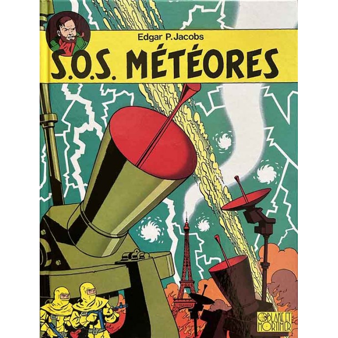 Blake et Mortimer - S.O.S Météores - TL Ville de Buc 1989 + Timbre - 1