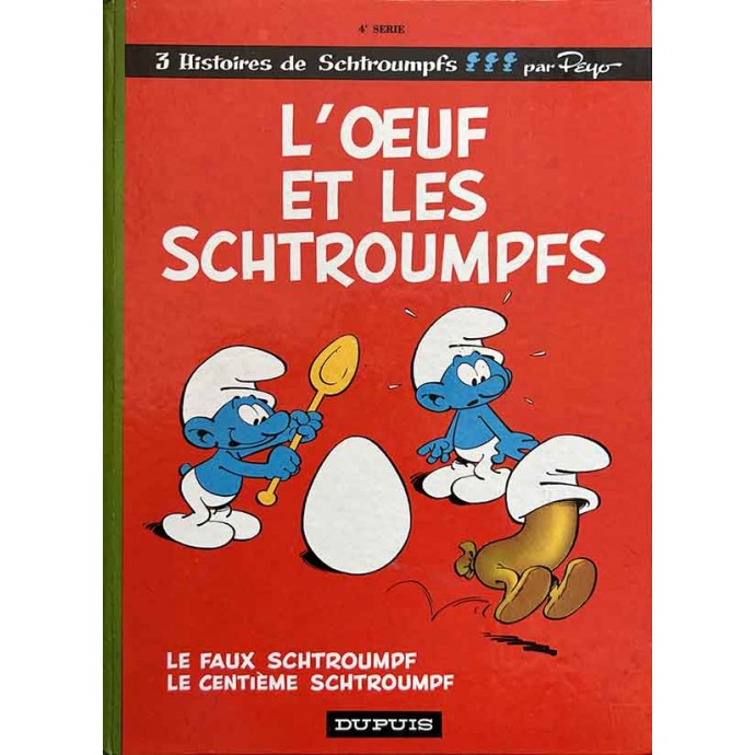 Schtroumpfs - L'oeuf et les Schtroumpfs - EO 1968 TTBE - 1