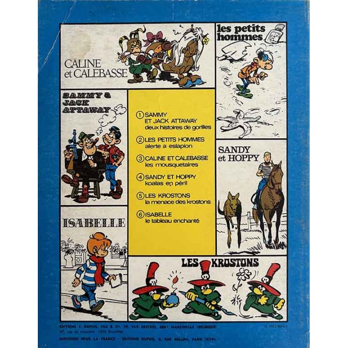 Krostons - 0. La menace des Krostons - EO 1972 - 2