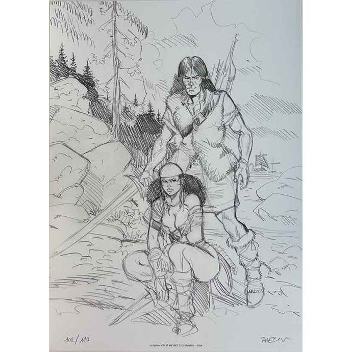 Thorgal - La Jeunesse - 1. Les trois sœurs Minkelsönn - TT1 2014 + ex-libris - 2