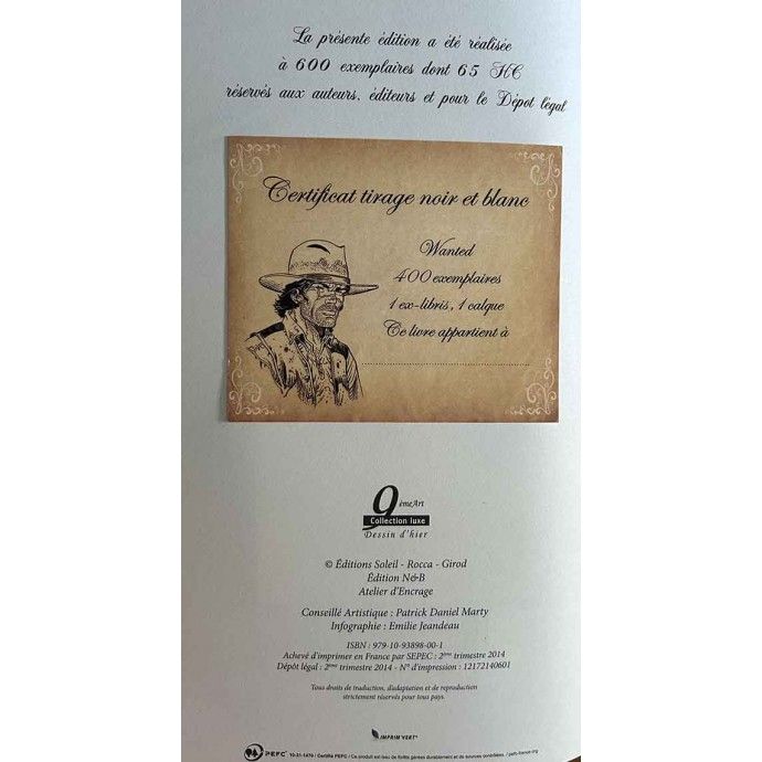 Wanted - 6. Andale Rosita - TL 2014 + ex-libris + Dédicaces - 8