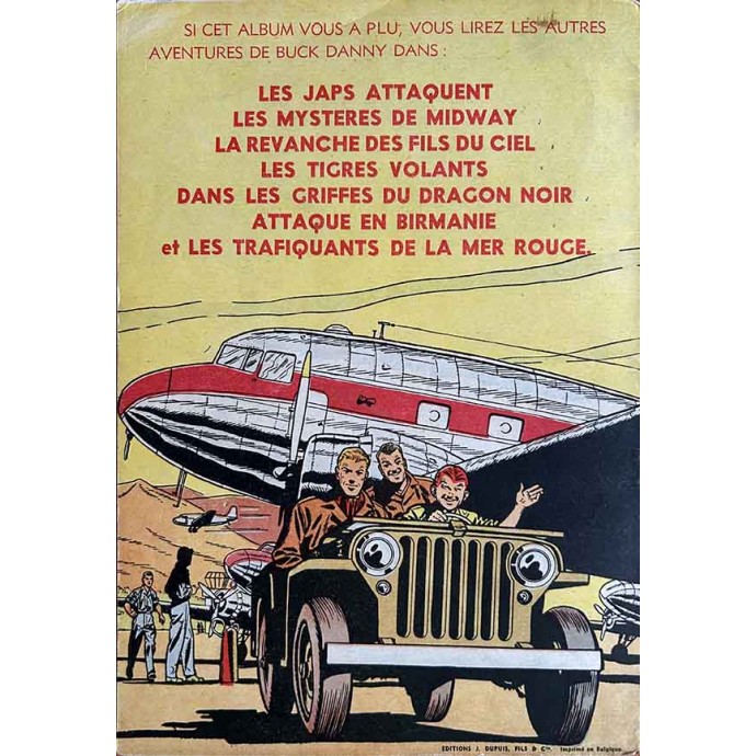 Buck Danny - 8. Les pirates du désert - EO 1952 - 2