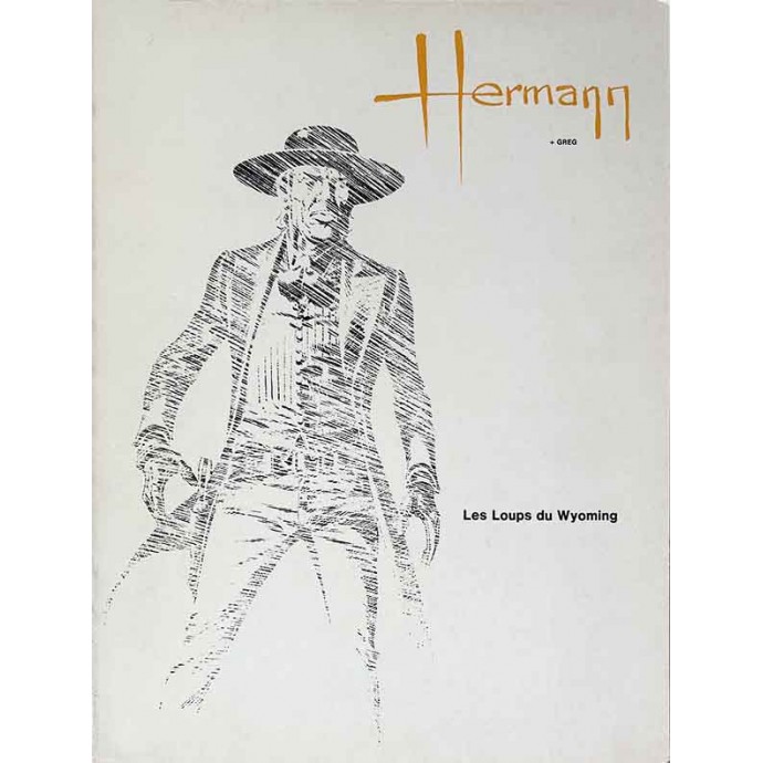Hermann- Comanche - 3. Les Loups du Wyoming - TL N/B 1977 - 1