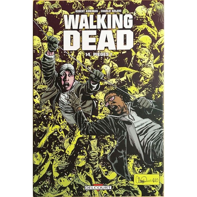 Walking Dead - Piégés - TL 2011 + ex-libris Abbaye de l'Épau - 1