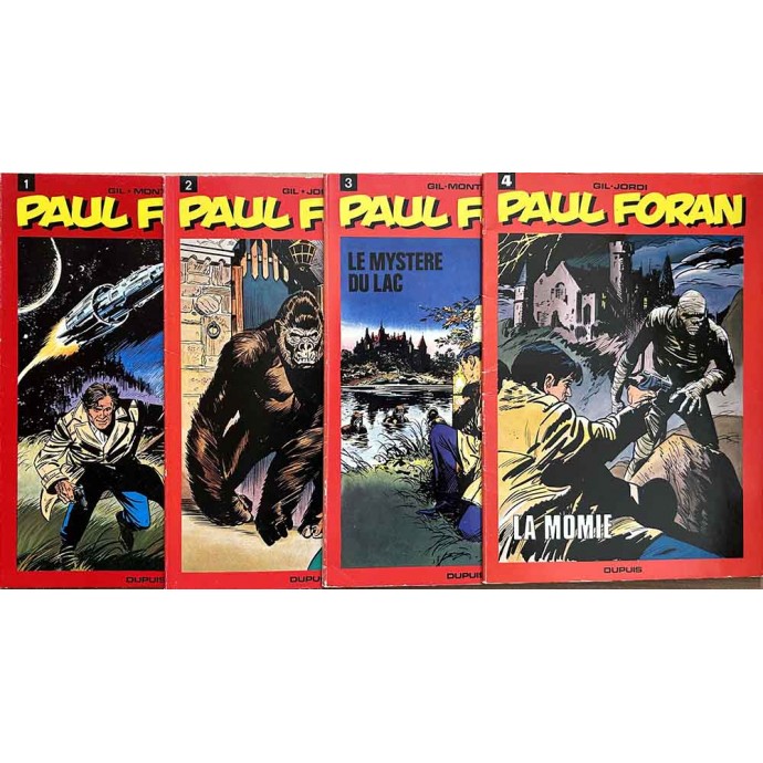 Paul Foran - Tomes 1 à 4 - EO 1976-1979 - 1