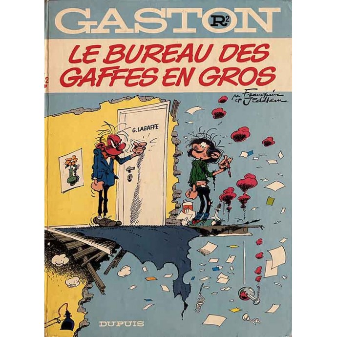 Gaston - Le Bureau des gaffes en gros - R2 - EO 1972 - 1