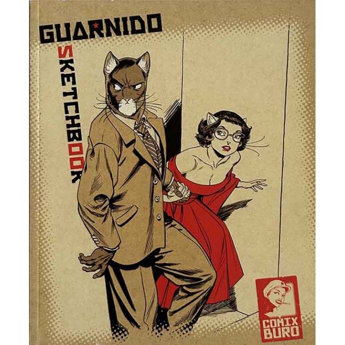 Guarnido - Blacksad Sketchbook Comix Buro - EO 2009 - signé - 1