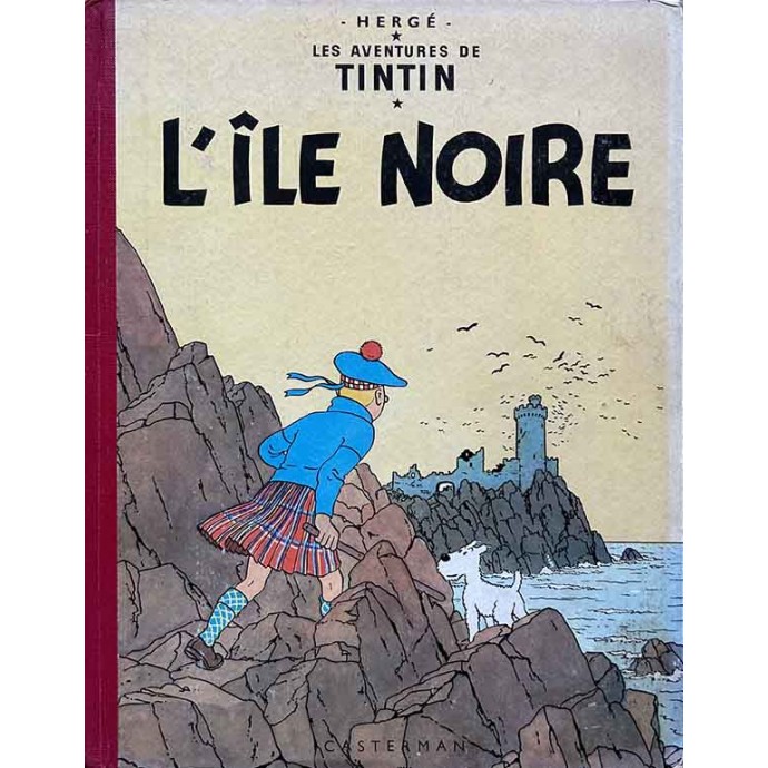 Tintin - L'île noire - B22ter 1958 - 1