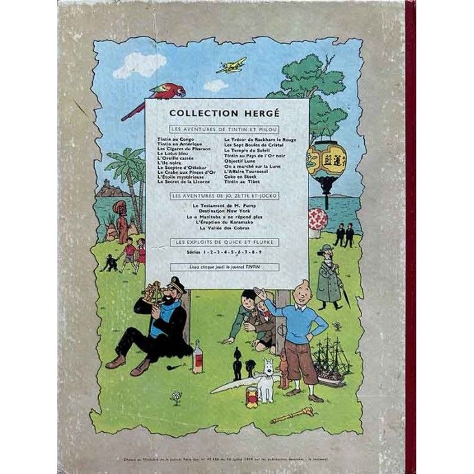 Tintin au Tibet - EOF 1960 B29 - 2