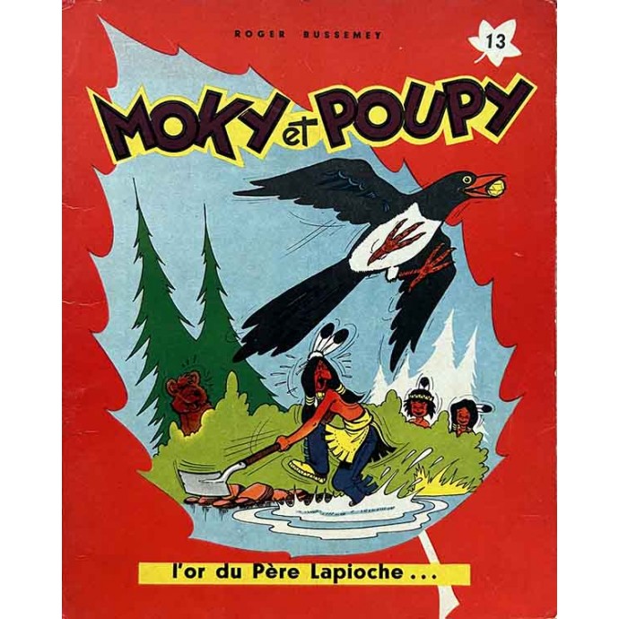 Moky et Poupy - L'or du Père Lapioche - n°13 - EO 1961 - 1