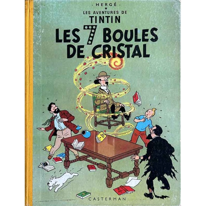 Tintin - Les 7 Boules de Cristal - B23 ter 1958 - 1