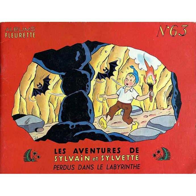 Sylvain et Sylvette - n°63 Perdus dans le Labyrinthe - 1ère série 1963 - 1
