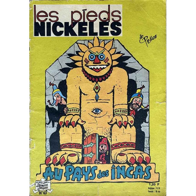 Pieds Nickelés au pays des Incas n°43 - 1965 - 1