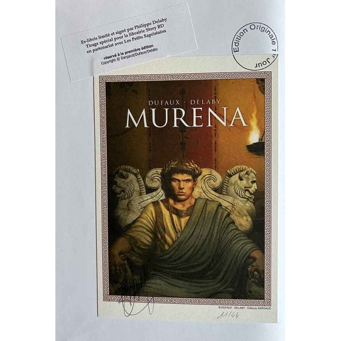 Murena - 9. Les épines - EO TL 2013 + ex-libris - 2