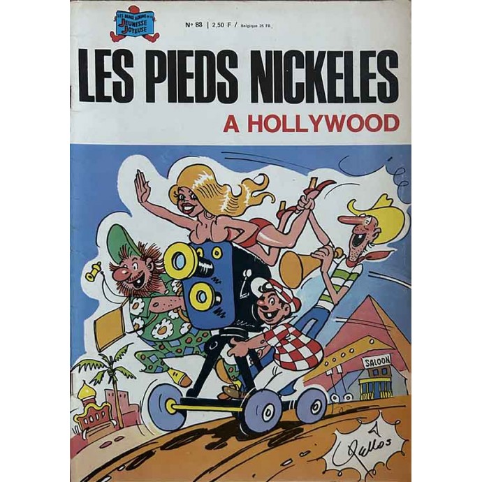 Pieds Nickelés à Hollywood n°83 - EO 1974 - 1