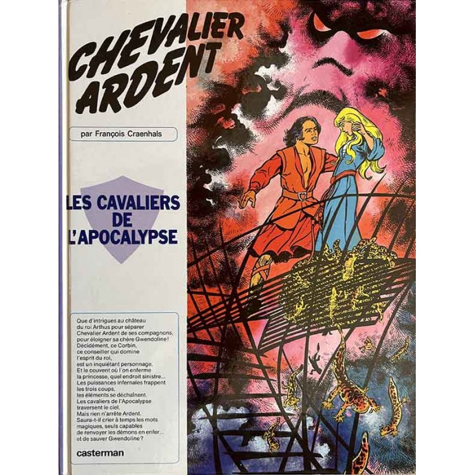 Chevalier Ardent - 12. Les cavaliers de l'apocalypse - EO 1980 - 1