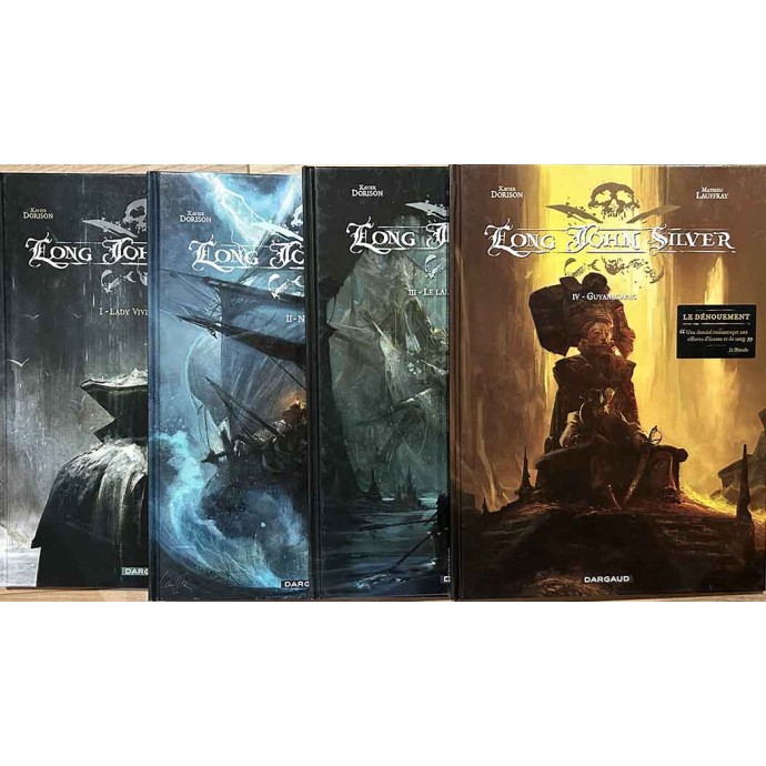 Long John Silver - Tomes 1 à 4 en EO - 1