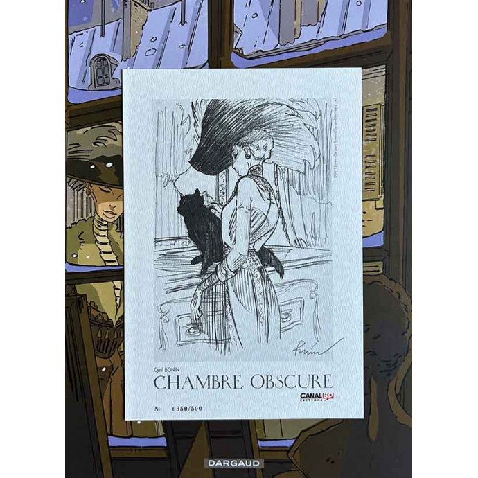 Chambre obscure - TL 2009 + Coffret CanalBD + ex-libris - 2