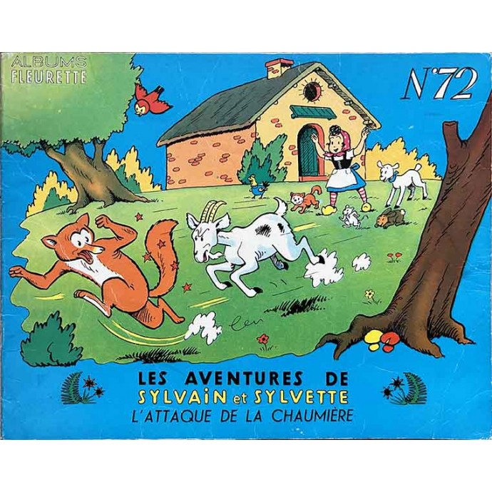 Sylvain et Sylvette - n°72 L'attaque de la chaumière - 1ère série 1965 - 1