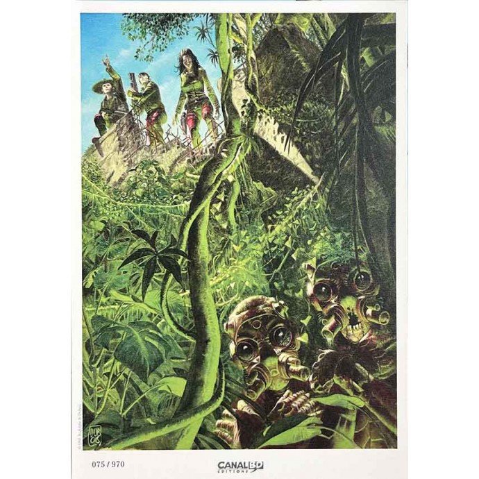Terre - Le vieux monde - TL 2020 + ex-libris CanalBD - 2