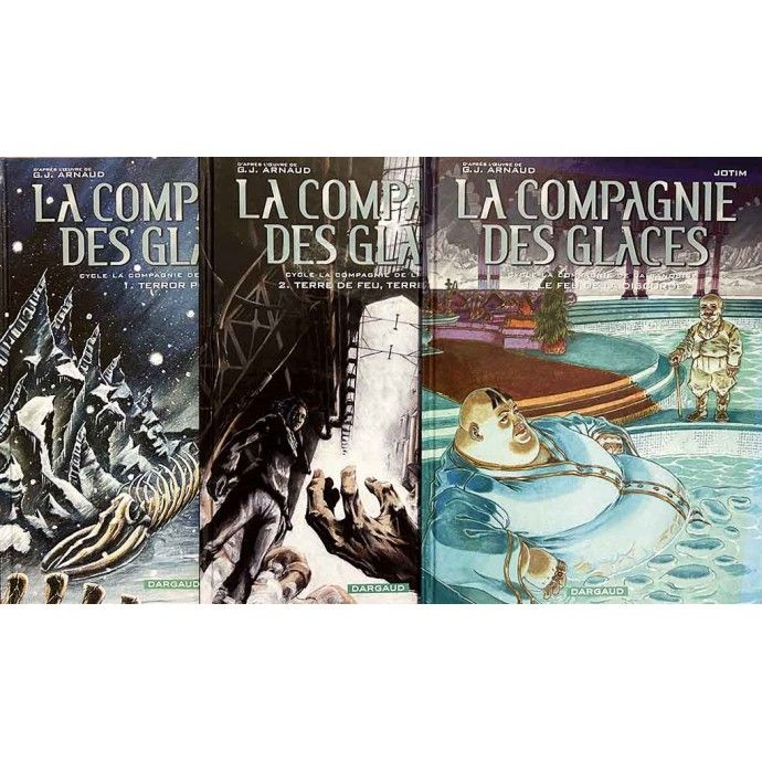 La Compagnie des Glaces - Cycle La Compagnie de la Banquise - Tomes 1 à 3 - tous en EO - 1