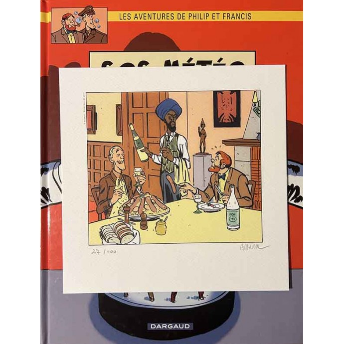 Philip et Francis - S.O.S Météo - EO 2014 + ex-libris Strasbulles - 2