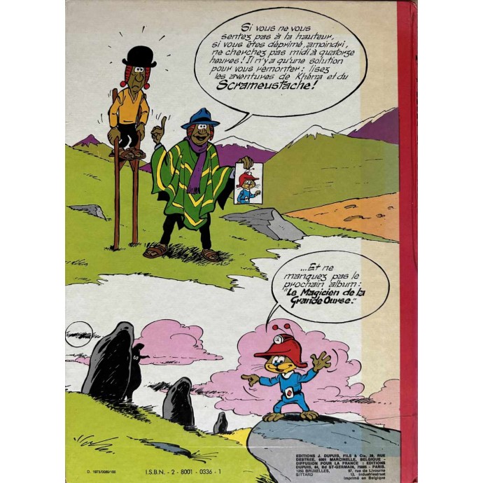 Scrameustache - Khéna et le Scrameustache n°1 - EO 1973 - 3