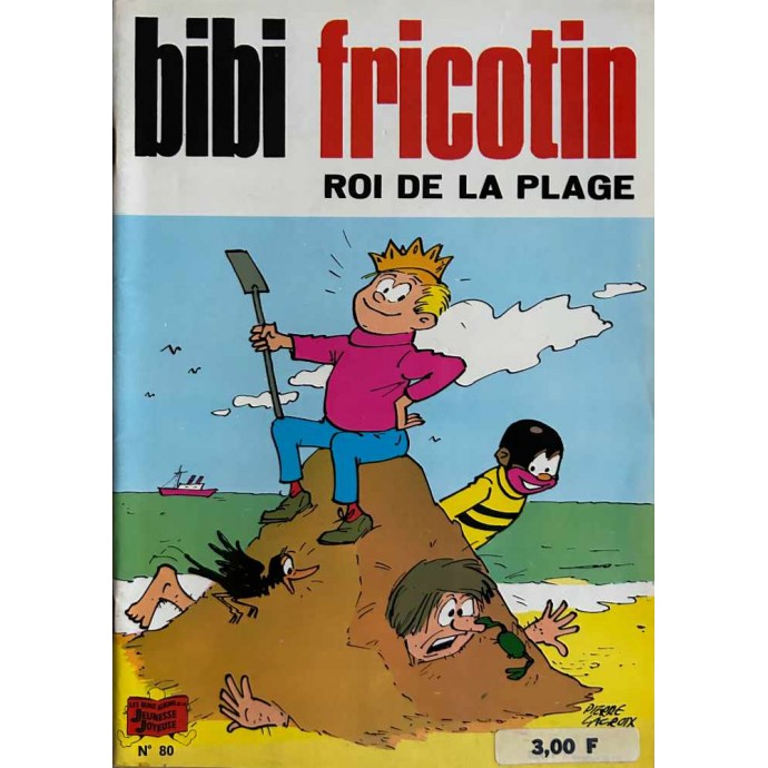 Bibi Fricotin roi de la plage n°80 - 1974 - 1