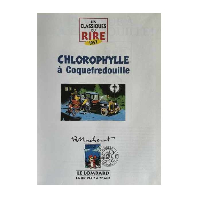 Chlorophylle à Coquefredouille - Les Classiques du Rire 1957  - INT2 - TL 1998 + Timbre - 2