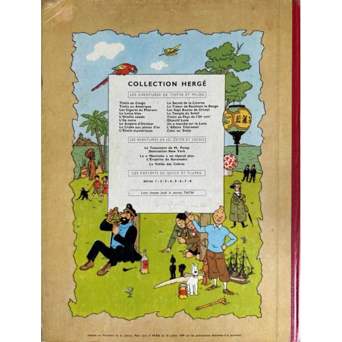Tintin - L'étoile mystérieuse - B26 1958 - 2