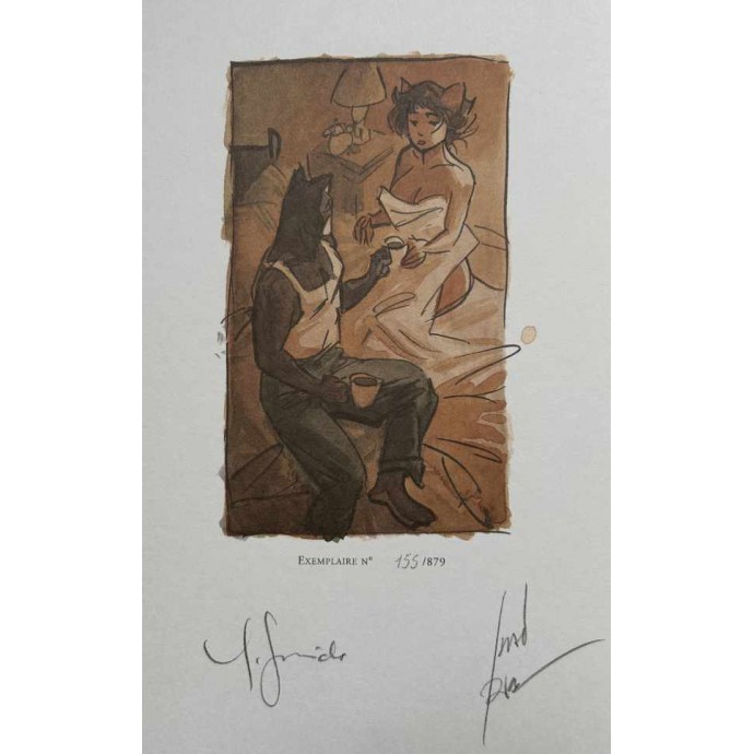 Blacksad - Âme rouge - TT 2006 + ex-libris + jaquette - 3