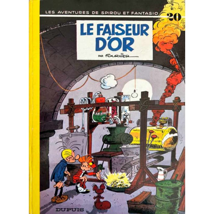 Spirou et Fantasio - 20. Le Faiseur d'Or - EO 1970 - 1