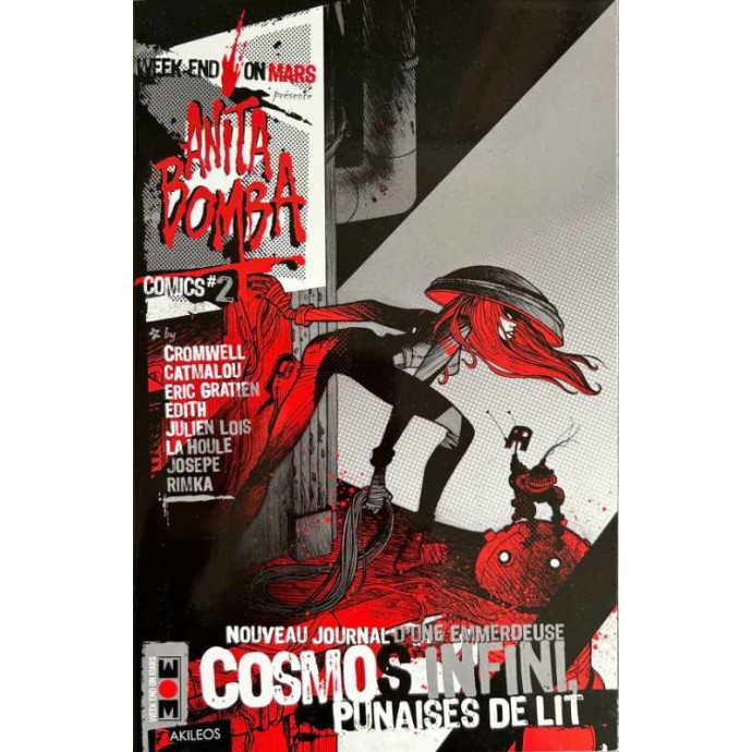Anita Bomba - Cosmos infini, Punaises de lit - Comics 2 - EO 2016 + Dédicaces - 1