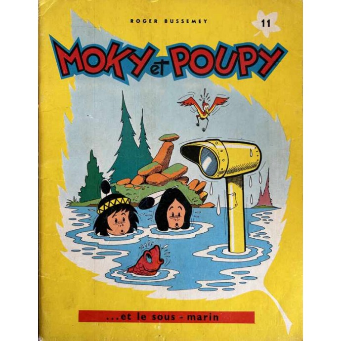 Moky et Poupy et le sous-marin - n°11 - EO 1961 - 1