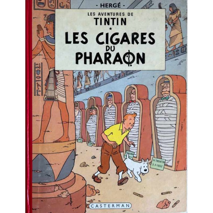 Tintin - Les Cigares du Pharaon - B30 1961 TTBE - 1
