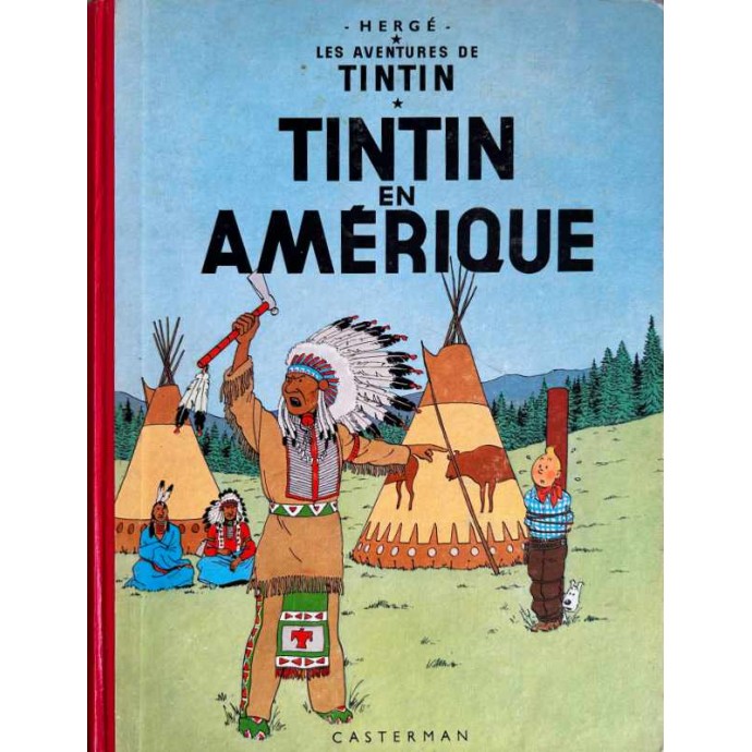 Tintin en Amérique - B30 1961 - 1
