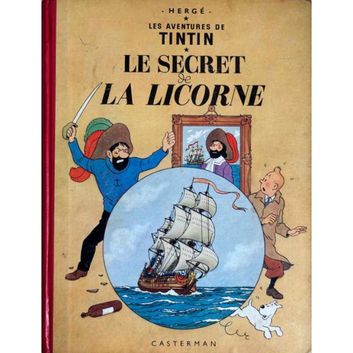Tintin - Le Secret de la Licorne - B24 1957 - 1