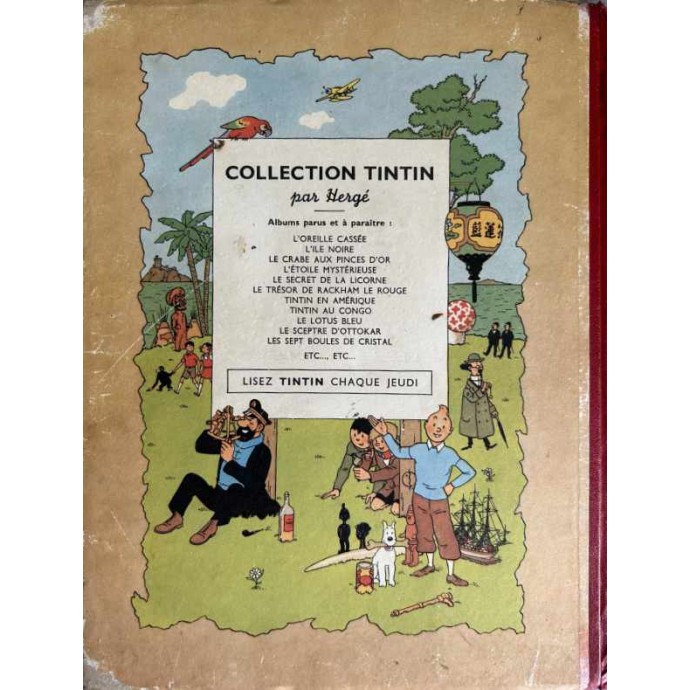 Tintin - Le Secret de la Licorne - B2 1948 - 2