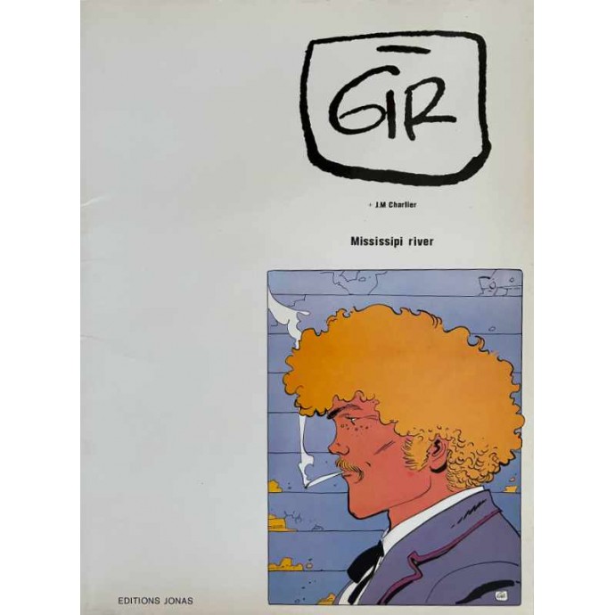 Jim Cutlass - Mississipi river - Gir - TL N/B 1980 + cahier - 1